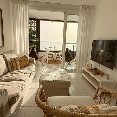 Lejlighed Donana Beachfront Ocean View Sunset Balcony Patalavaca