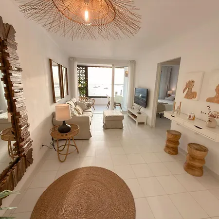 Donana Beachfront Ocean View Sunset Balcony Lejlighed Patalavaca